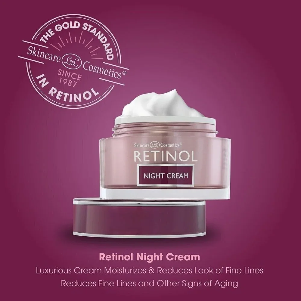 Retinol Night Cream The Original Anti-Aging Retinol For Younger Looking Skin NIB